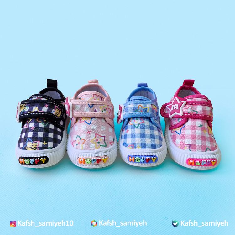 کفش بچگانه سوتی چهارخونه 20 تا 25